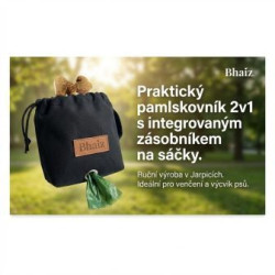 pamlskovník 2v1 se zásobníkem na sáčky exkrementy, Ideál pro venčení